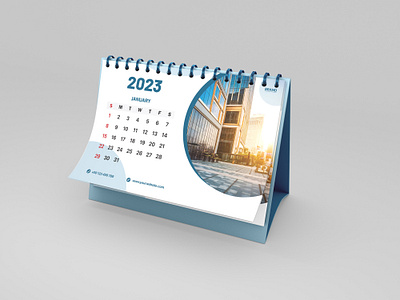 Desk Calendar Design template schedule