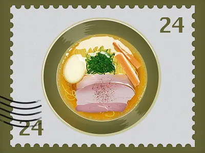 Asian cuisine. Part III colourful graphic design illustration print vector