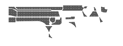 beretta 92fs gun svg file for leaser engraving