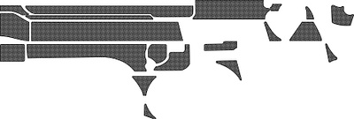 beretta 92fs gun svg file for leaser engraving