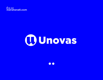 Unovas Logo | Brand Identity Design 3d branding business logo deppol graphic design icon design logo logo design md ratan ali mdratanali post ratan