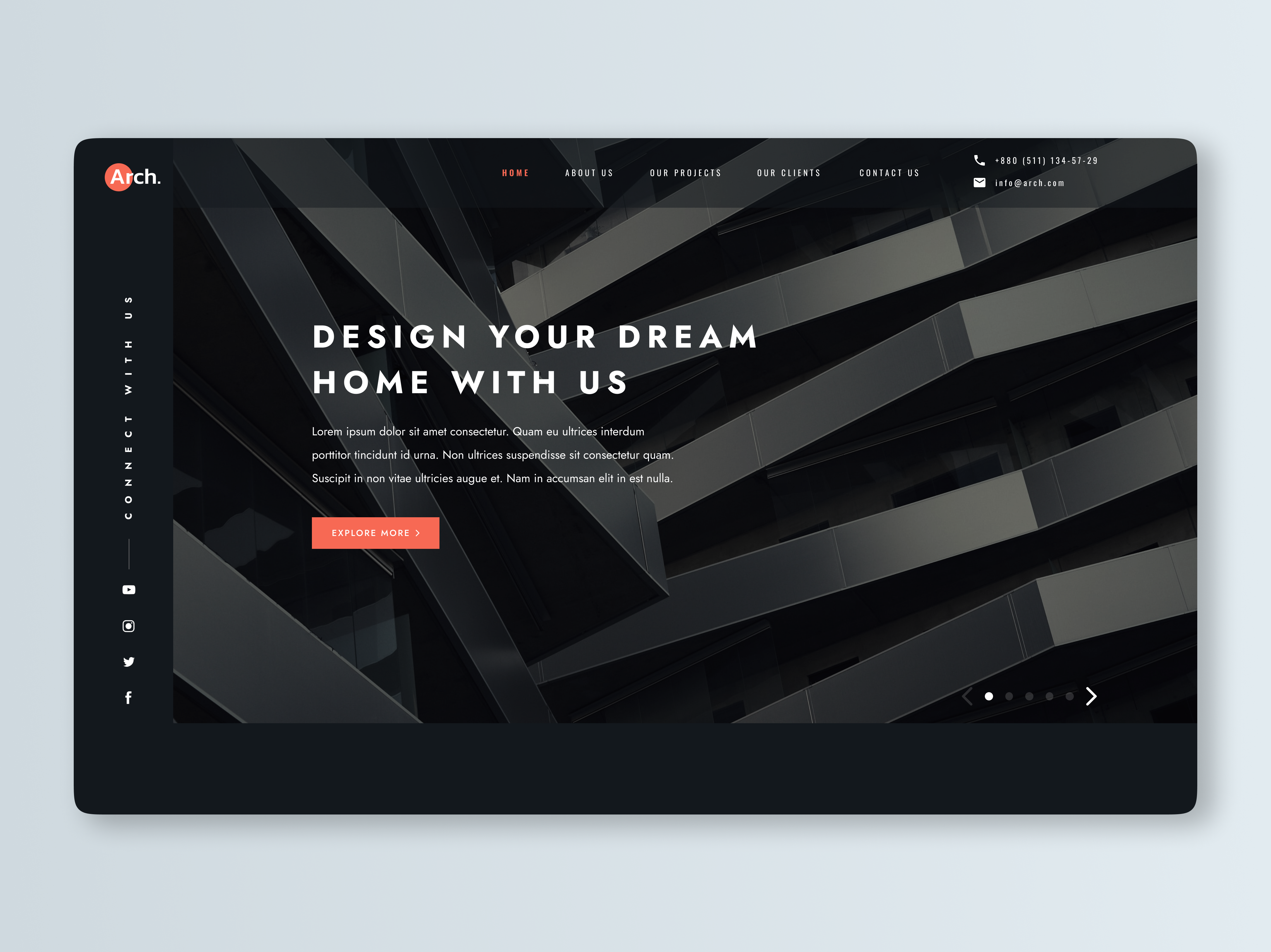 Example of Responsive Website Design