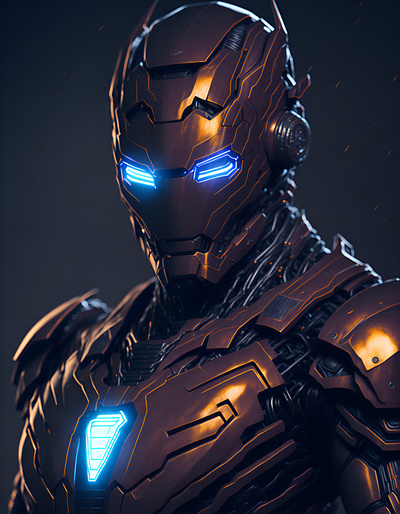 Iron Man obscure detailed illustration 3d design illustration iron man marvel