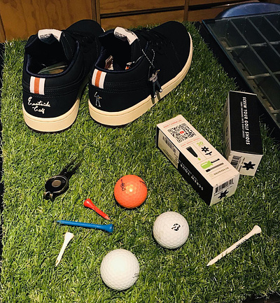 Golf Kicks Packaging Design cpg design designer freelancer golf packaging shoes sports visual identity