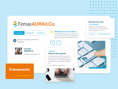 FemasAURA — Website redesign branding design digital strategy graphic design healthcare professionals identity ui ux