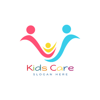 Minimalist Kids Care Logo activist logo advocate branding design graphic design illustration logo ui ux vector