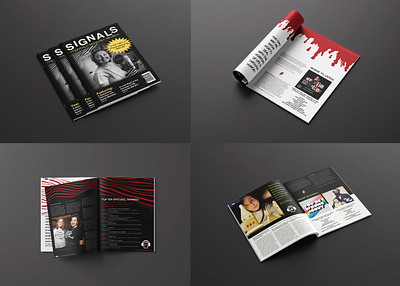 Podcasting Magazine Design branding cover design graphic design interview layout layout design magazine magazine cover magazine design magazine spread podcast print spread student work