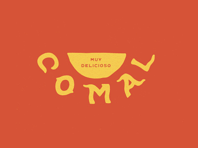 Comal / Tee Shirt Art berkeley branding ca design dope drawing graphic design hand drawn illustration lettering logo mexican restaurant typography