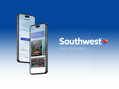 Southwest Airlines Redesign Concept airlines app design southwest ui ux
