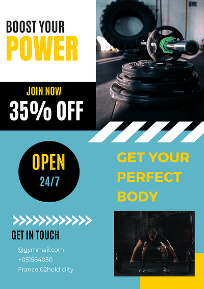 GYM FLYER DESIGN. adobeillustrator branding design flyer flyerdesigner flyerdesigning flyerdesigns flyers graphic design graphicsdesigner graphicsdesigners gym gymflyer illustration marketing