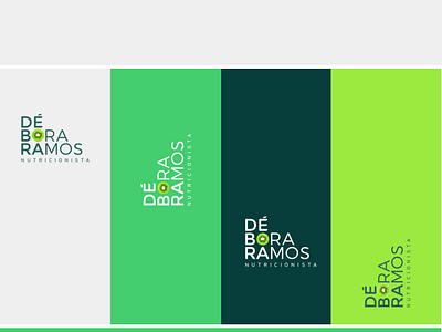 Débora Ramos Nutritionist Branding branding graphic design logo typography