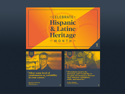 Celebrate Hispanic & Latine Heritage Month culture graphic design instagram post social post twitter post