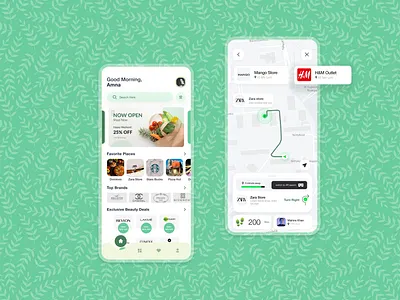 Center Guide App minimalist modern design adobe photoshop adobe xd app design app mockup application design design figma fiverr food app graphic design green illustration logo mobile app mobile app design mobile app mockup modern app shopping app ui design white