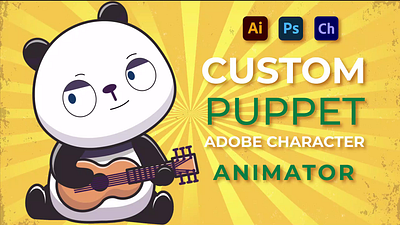 I will illustrate awesome puppets for adobe character animator 2danimation adobech animation characterdesign design drawing illustration