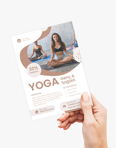 Yoga training flyer design + banner banner branding business banner business flyer design business web banner design graphic design illustration logo manipulation poster design typography vector