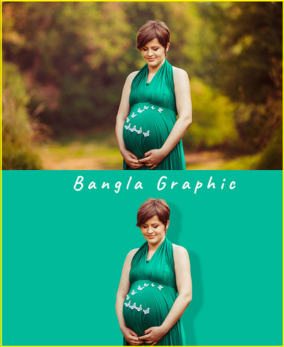 Pregnancy-Shoot-editing background changing design graphic design image image editing photo photo editing