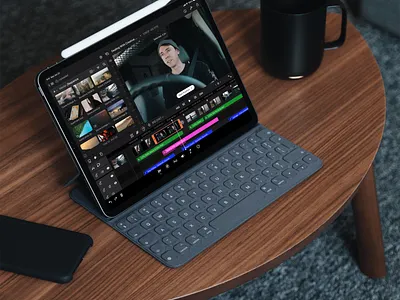 BuiLD 1.0 UI #012 - Video Editor Concept (iPad) concept dailyui design editing editor finalcut ipad ui video