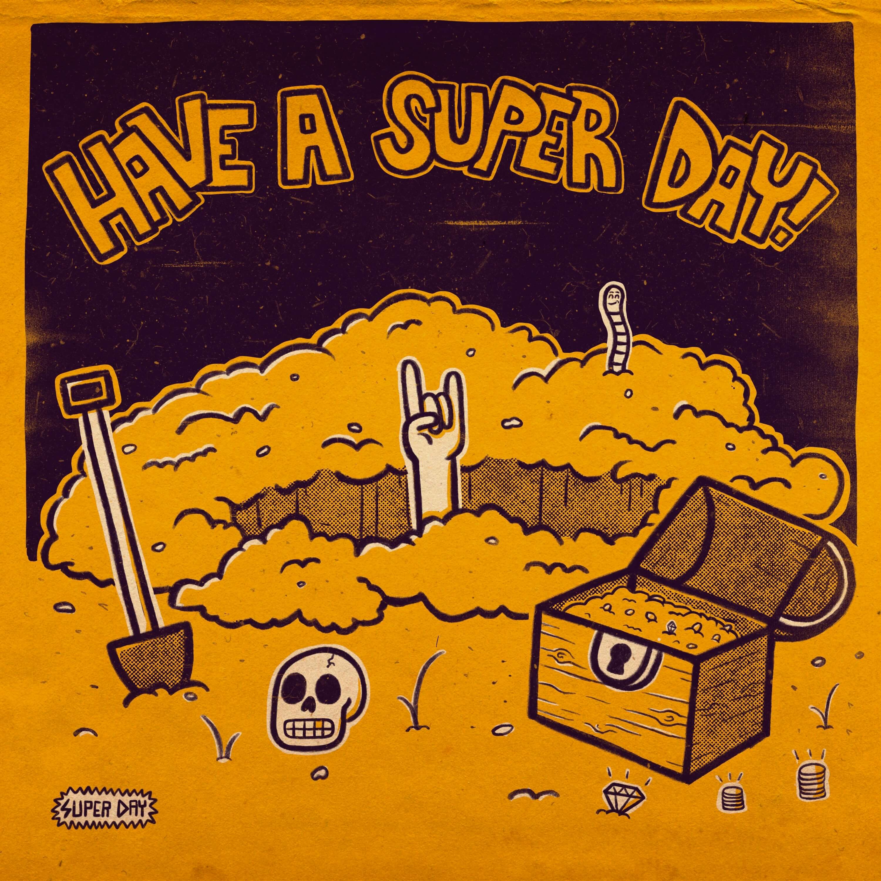 Treasure! art art style artist artwork concept digital digital art digital artwork digital drawing digital illustration distressed drawing illustration low brow palette procreate rock on sketch texture treasure