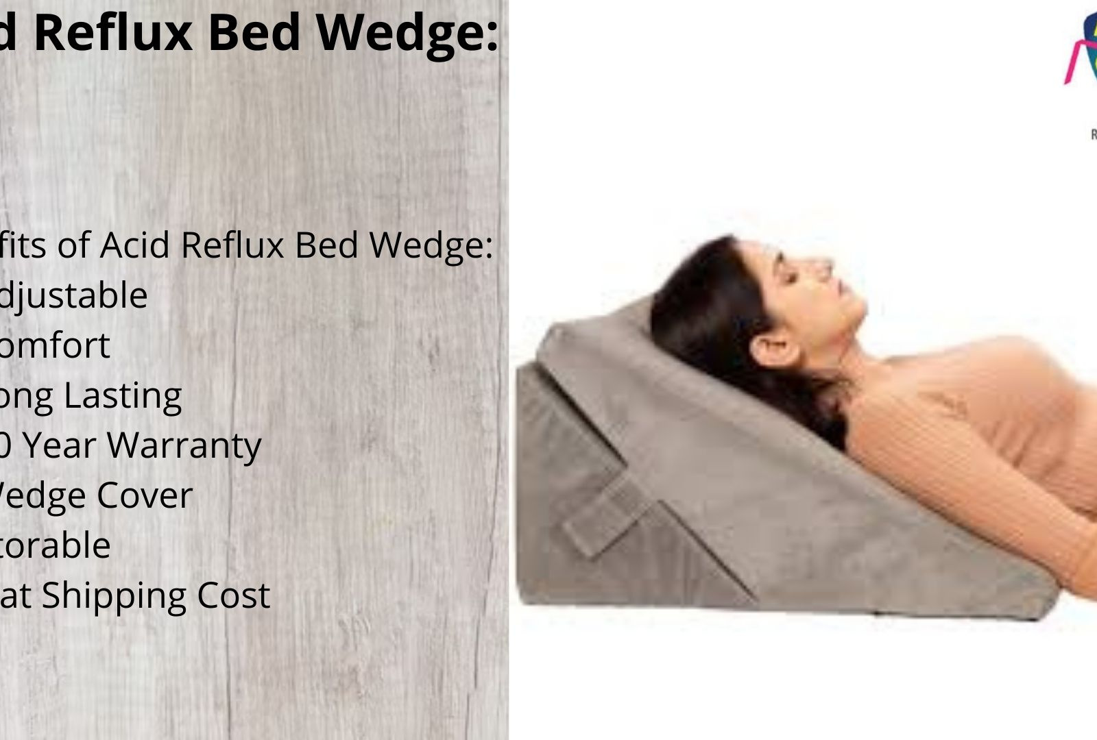 Benefits of Acid Reflux Bed Wedge by Reflux Guard on Dribbble