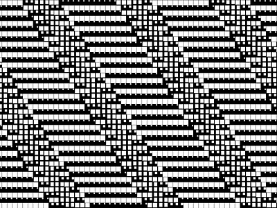 Square Up abstract animation black white creative coding motion design pattern processing