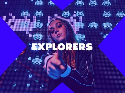 Explorers - eSports Team branding design esports graphic design illustration typography vector