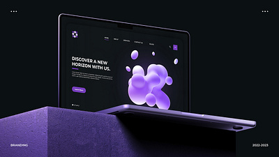 X-rete Branding app brand identity branding design futuristic graphic design logo moden purple ui