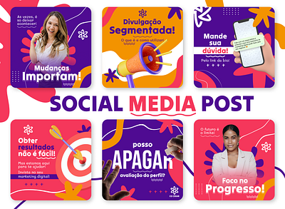 Social Media Posts for Instagram branding fluid forms graphic design illustration instagram posts posts social media ui design