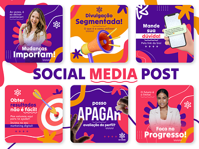 Social Media Posts for Instagram branding fluid forms graphic design illustration instagram posts posts social media ui design