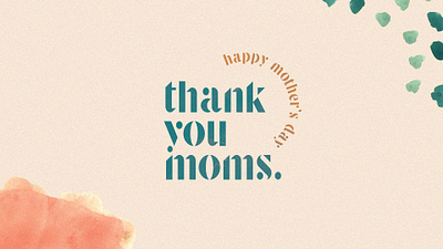 Mother's Day branding design graphic design logo poster typography