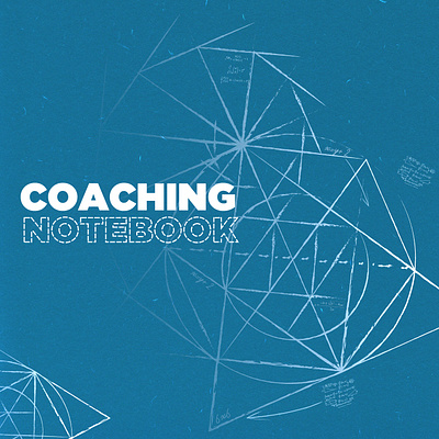 Coaching Notebook branding design graphic design illustration logo typography