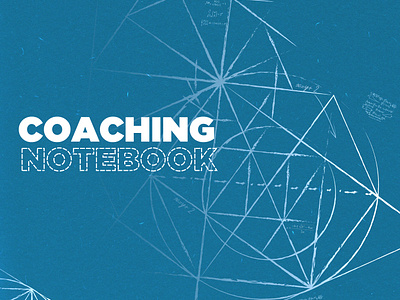 Coaching Notebook branding design graphic design illustration logo typography