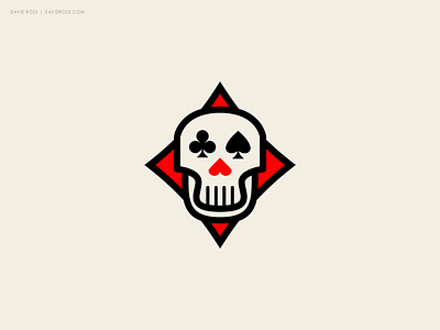 Poker Skull Logo bones card app cards clubs death diamond game hearts logo pirate poker poker app poker logo simple skeleton skull skull logo spade suit suits