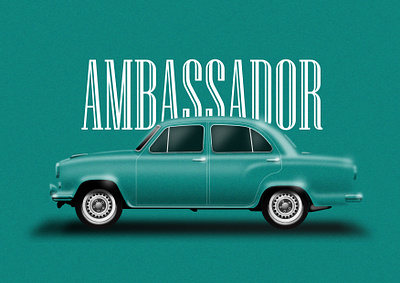 Cars - Ambassador cars design digitalillustration graphic design ill illustration vector