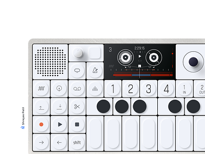 BuiLD 10 - Teenage Engineering OP-1 dailyui design designdrug mobile skewmorphism ui watchmegrow