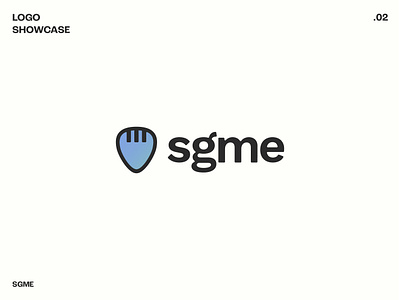 LOGO - SGME branding graphic design guitar guitar pick logo music piano