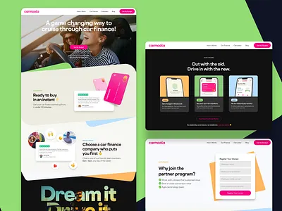 FinTech Homepage Design fintech homepage ui web web design