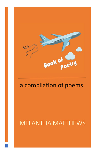 Book of Poetry (book cover) book cover design graphic design melauxdesign print design