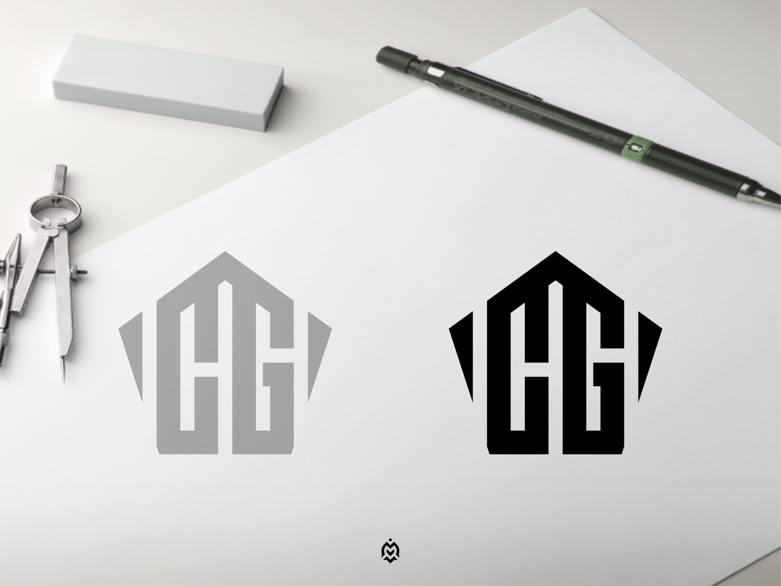 HG Monogram Logo Concept By Mbah_menirr On Dribbble