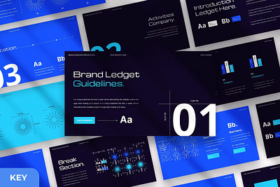 Ledget - Brand Guideline Presentation Template clean company corporate google slides keynote keynote presentation modern pitch deck pitch deck template portfolio powerpoint powerpoint presentation powerpoint template ppt pptx presentation presentation template slides web design website