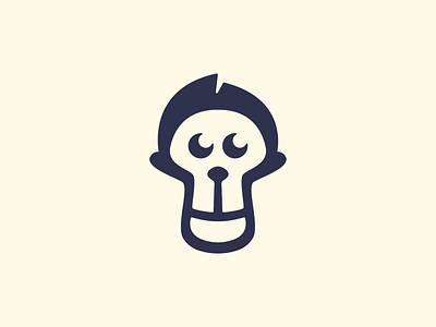 Man-Key avatar brand branding business character cute design face head icon illustration logo logo design man mark mascot monkey saas startup symbol