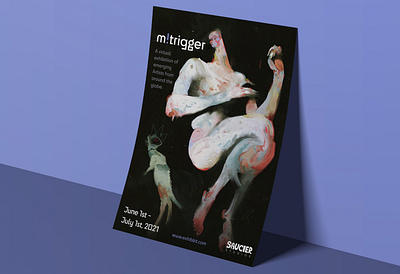 m!trigger branding catalog discord exhibition graphic design virtual