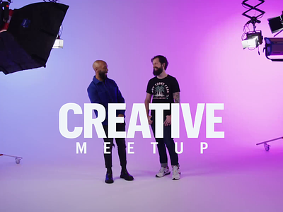 Developing video editing style: Creative Meetup color grading creative agency meetup motion graphics nomolos nomolos creative studio transition underbelly creative video