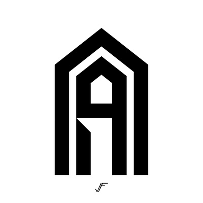 MOOGRAM A adobe affinity branding design graphic design logo monogram text tipography vector