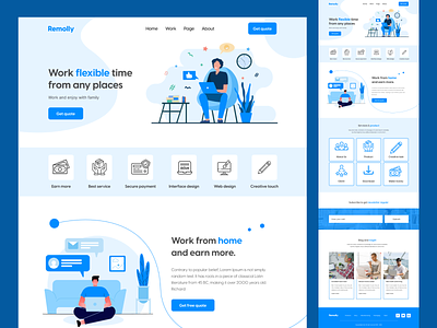 Work from home web UI design best web ui new web ui new website design web ui web ui design web ui idea web ui ux website design website design idea website new design website ui website ui ux website ui ux design