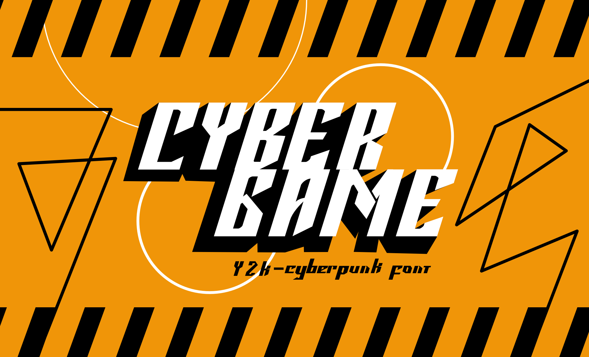 Cyber Angel Y2K Logo Font by HipFonts on Dribbble