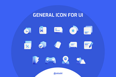 General icon for UI 3d 3dicon 3dillustration design graphic design illustration ui