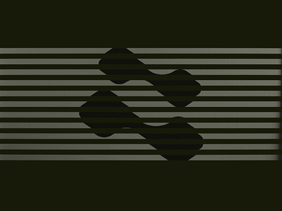Apeshit logo in motion 3d animation apparel branding design fabric fashion graphic design logo mark minimal mograph motion graphics rubber twist