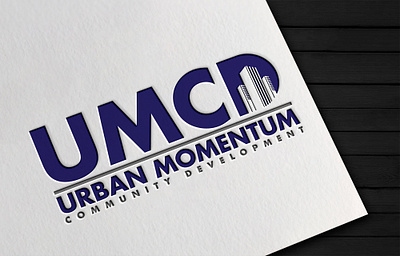 Urban Momentum Community Development brand identity branding design graphic design illustration illustrator logo logo design logo maker logodesign minimalist logo vector