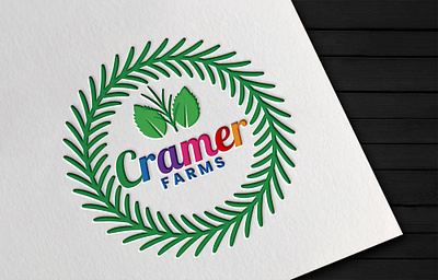 Cramer Farms brand identity branding design illustration illustrator logo logo design logodesign ui vector