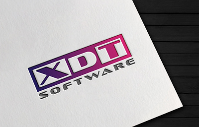 XDT Software 2 brand identity branding design illustration illustrator logo logo design logodesign ui vector